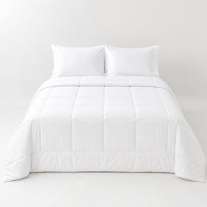 Edredón Duvet 220 Hilos Algodón Deluxe / Blanco Arlin