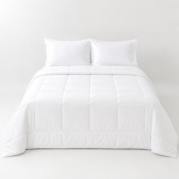 Edredón Duvet 220 Hilos Algodón Deluxe / Blanco Arlin