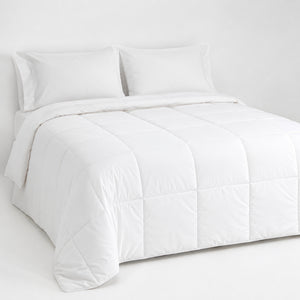 Edredón Duvet 220 Hilos Algodón Deluxe / Blanco Arlin