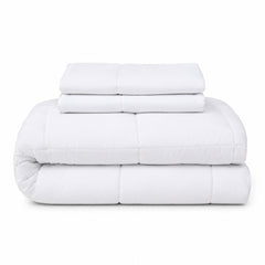 Edredón Duvet 220 Hilos Algodón Deluxe / Blanco Arlin