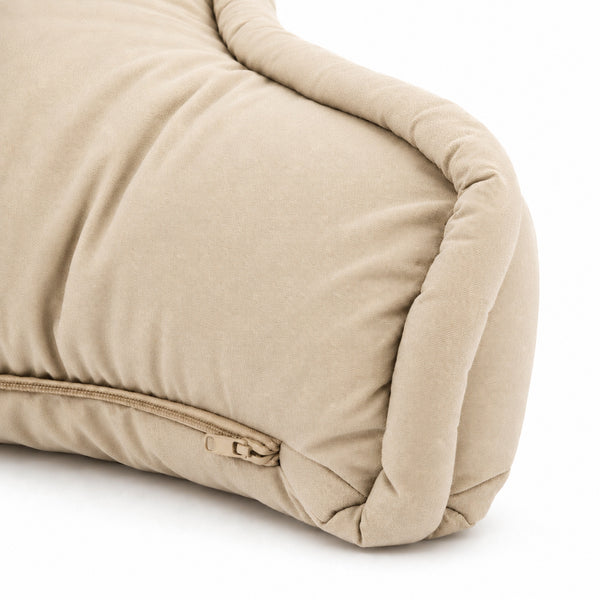 Cojín Anatómico Poly Cotton Confort / Crema Arlin