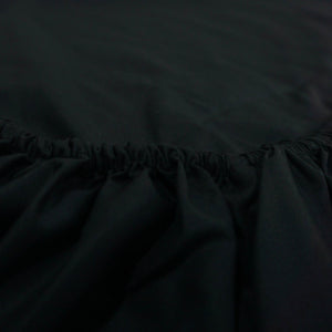 Juego De Sábanas 150 Hilos Algodón Confort / Black Sheet M1 Arlin