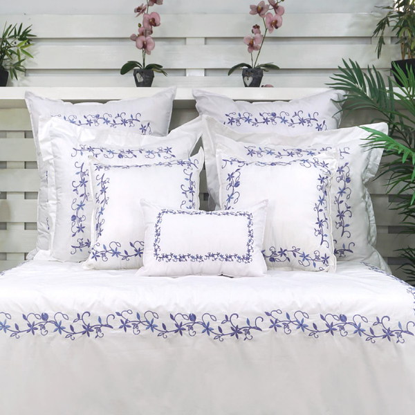 Funda Duvet Belha 220 Hilos Algodón Deluxe / Violeta Arlin