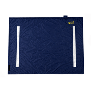 Manta Térmica Impermeable Con Cintas Reflectivas / Azul Marino Arlin