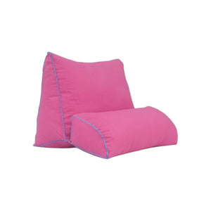 Almohada Relax Pillow ARLIN color fucsia, fabricada en algodón de 150 hilos con relleno de napa antialérgico.